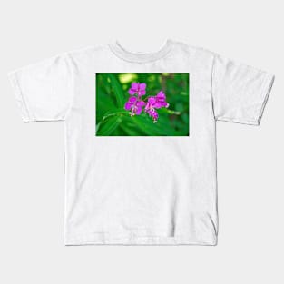 Lavender Fireweed Kids T-Shirt